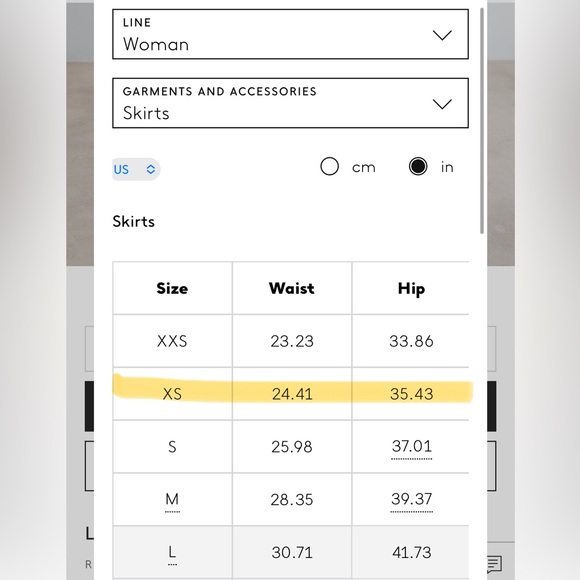 mango black linen blend midi wrap skirt XS - Picture 8 of 8